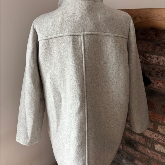 J. Crew Gray Wool Coat - Picture 3 of 5